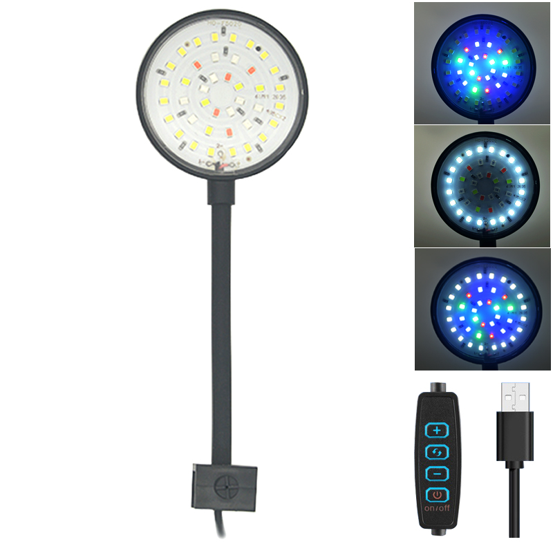 Aquarium Plant Grow Light - Lampu LED akuarium USB dekorasi tanaman