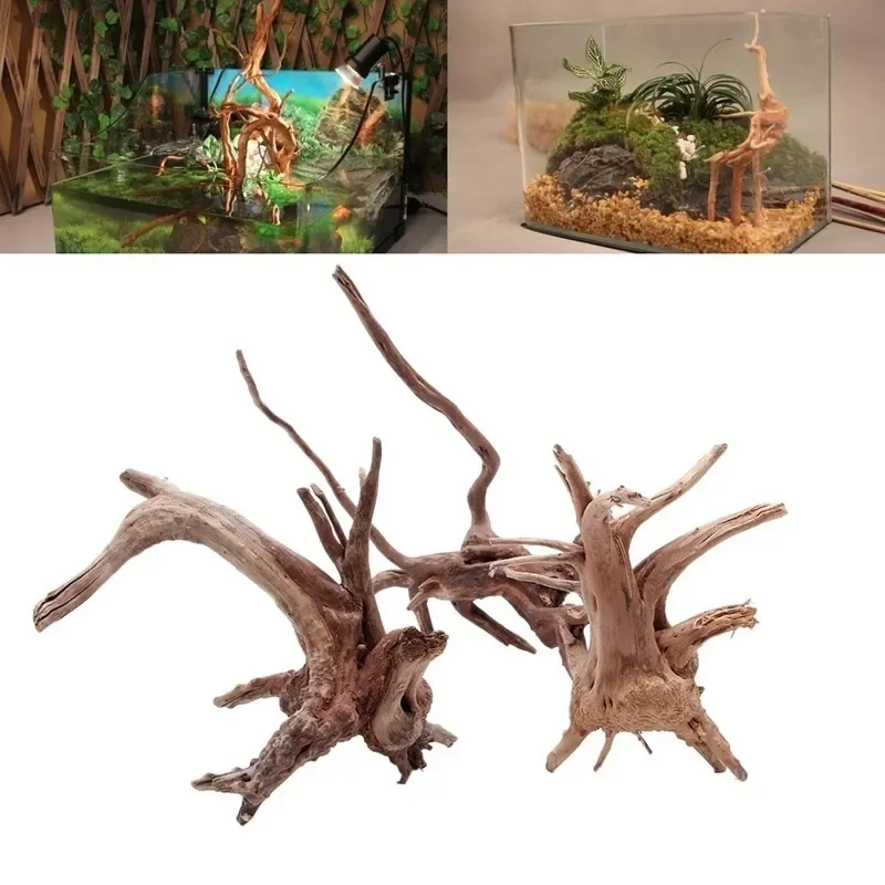 Aquarium Planted Wood - Pohon alami kayu apung akuarium tangki