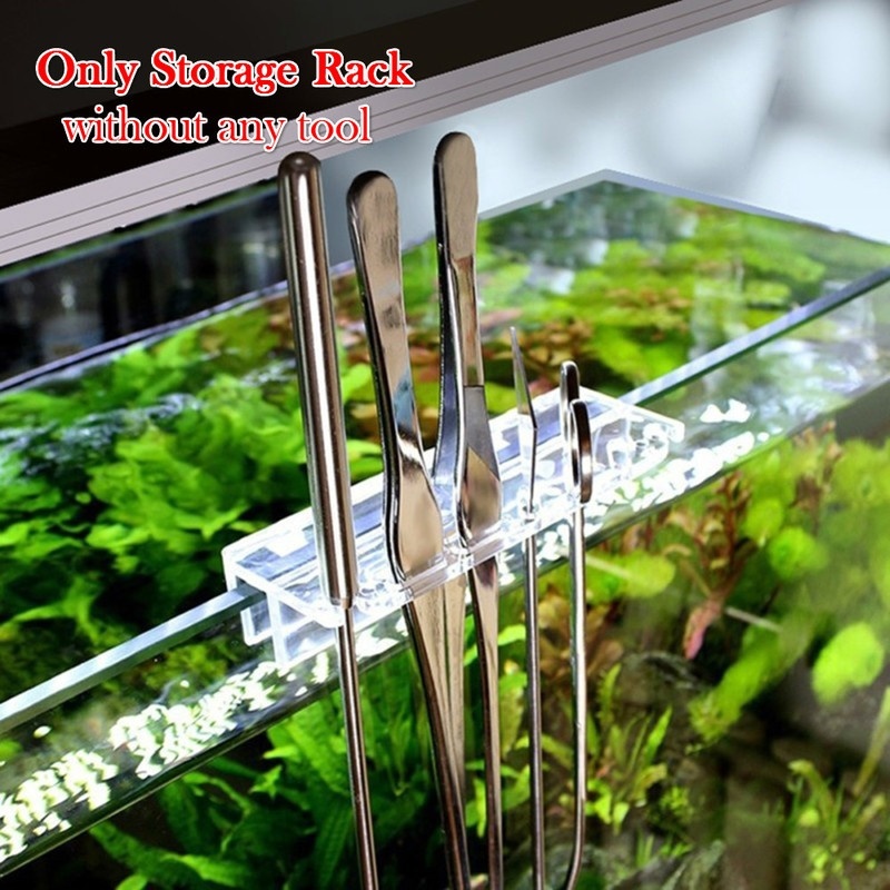 Aquarium Plant In Pot - 1PCS rak penyimpanan peralatan tanaman akuarium,