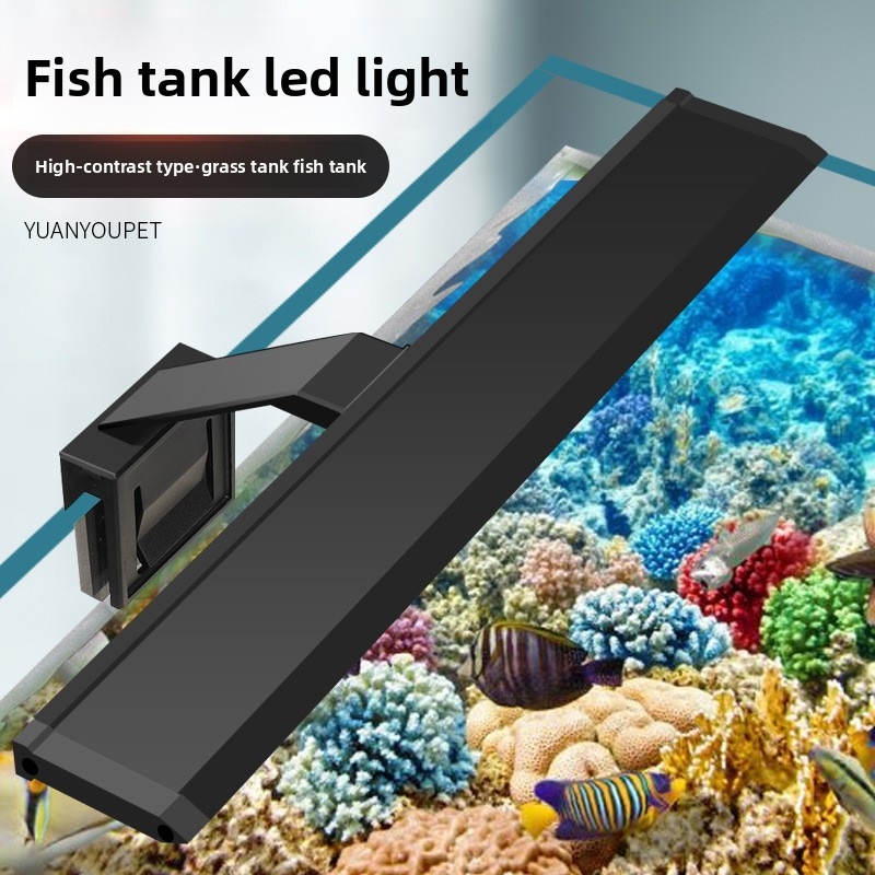 Aquarium Plant Grow Light - Lampu Akuarium LED Profesional - Kecerahan