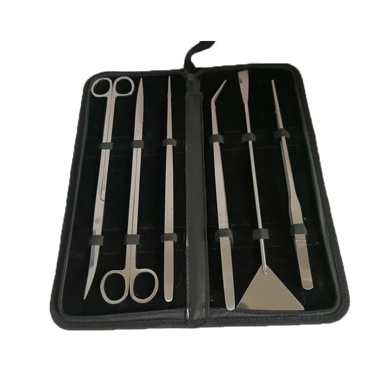 Planted Aquarium Cleaning Kit - Alat Akuarium Kit Pinset Gunting Baja