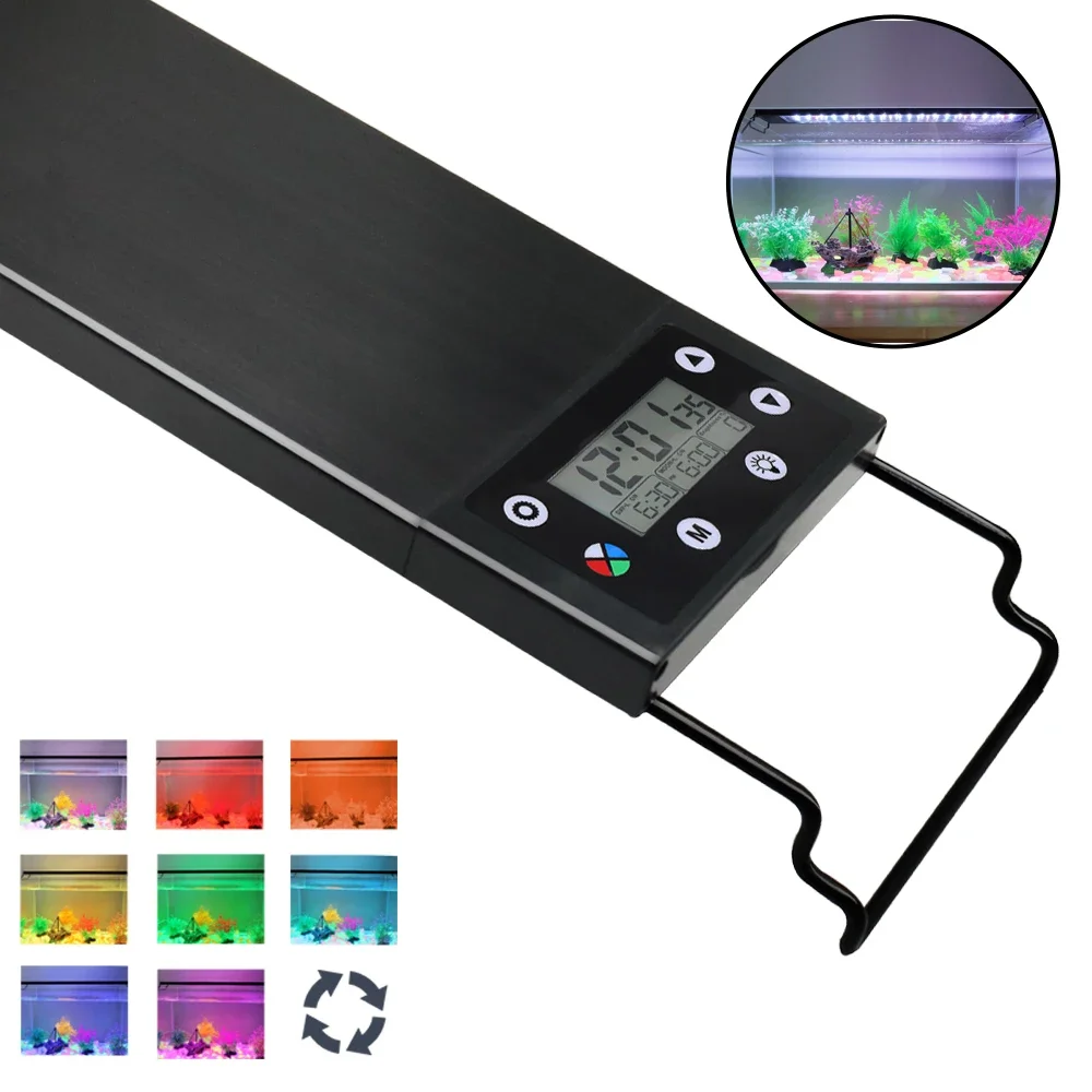 Aquarium Plant Grow Light - IP68 lampu LED akuarium tahan air,