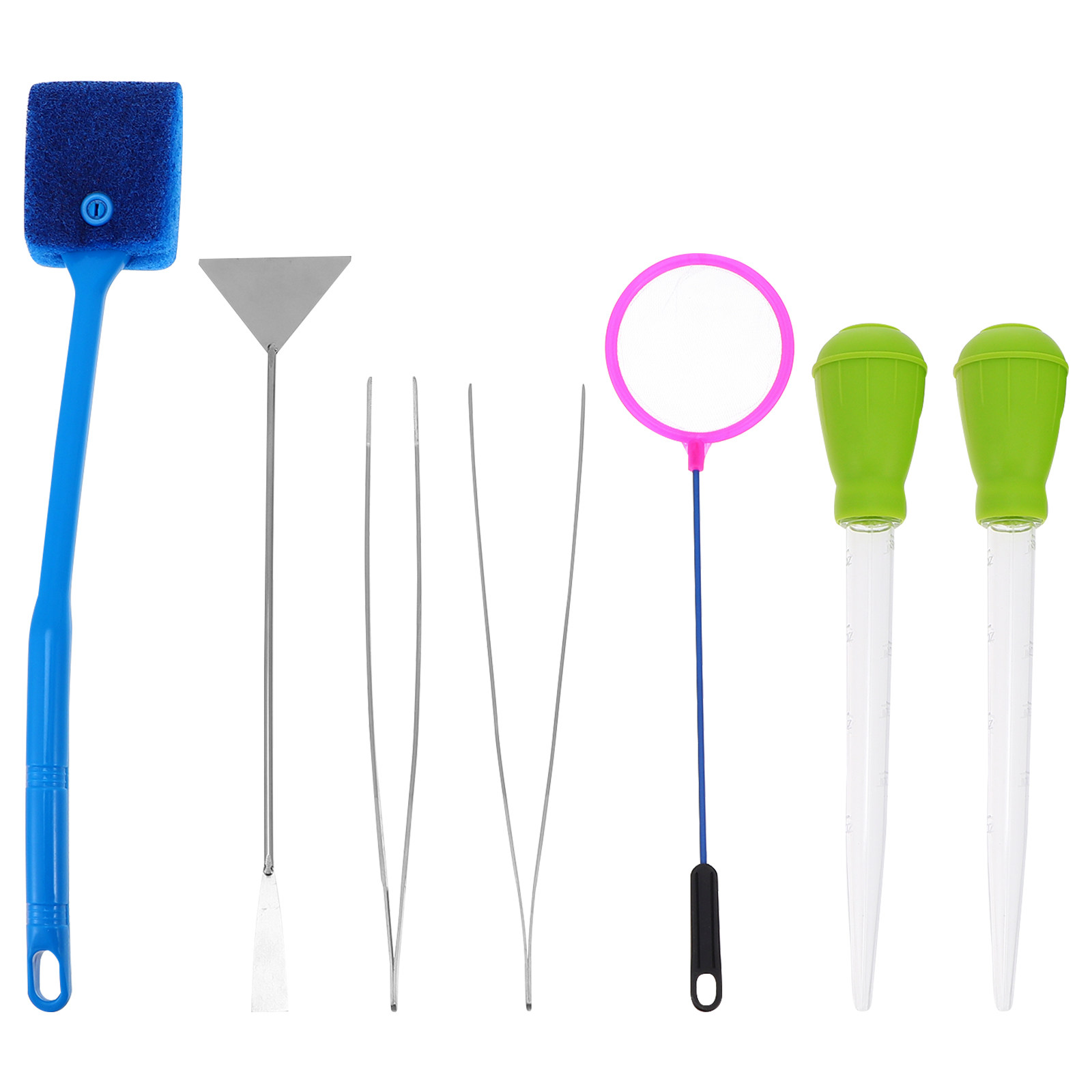 Planted Aquarium Cleaning Kit - 7Pcs Set Alat Akuarium Tangki Ikan