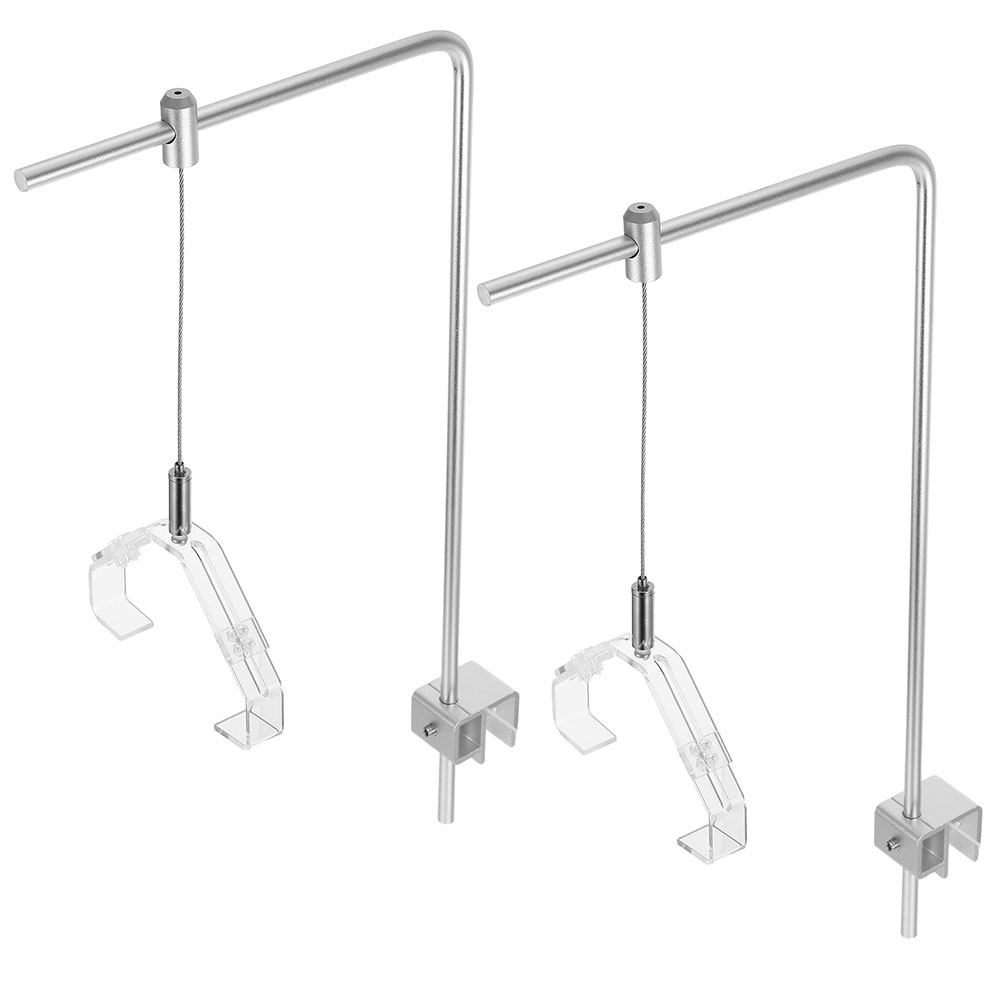 Aquarium Plant Light - 2 Buah Dudukan Lampu Akuarium dengan