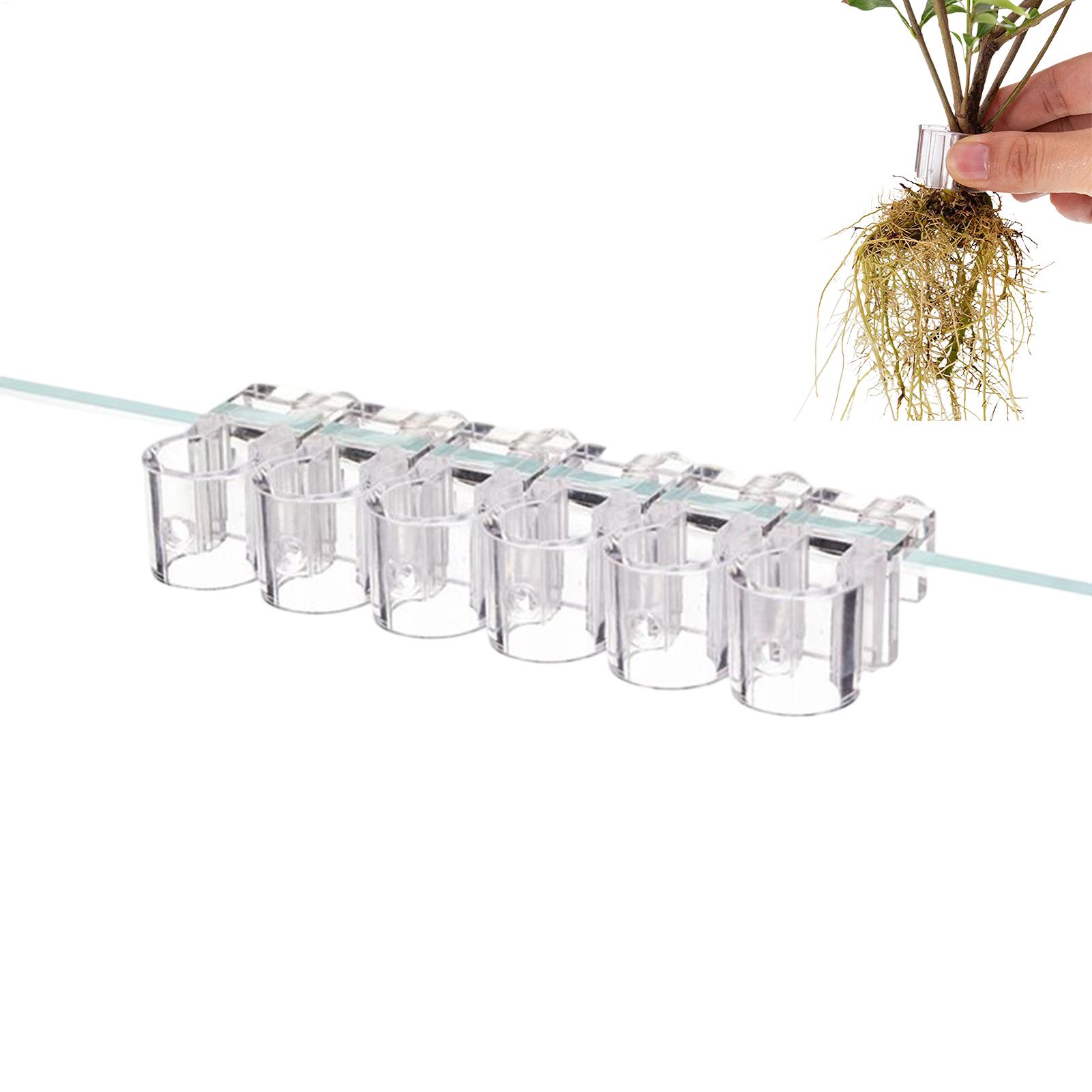 Aquarium Plant Live - Penyangga Tanaman untuk Akuarium 6 Buah