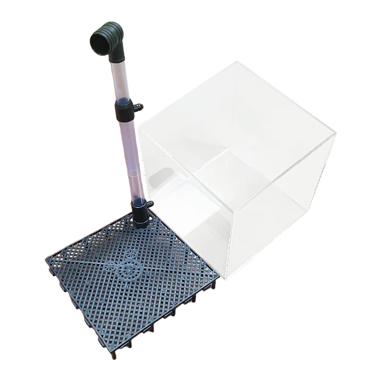 Planted Aquarium Undergravel Filter - Kotak Filter Undergravel Akrilik dengan Sistem