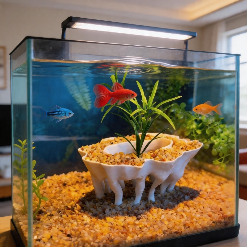 Aquarium Planted Wood - Tanaman akuarium cetak 3D berbentuk akar