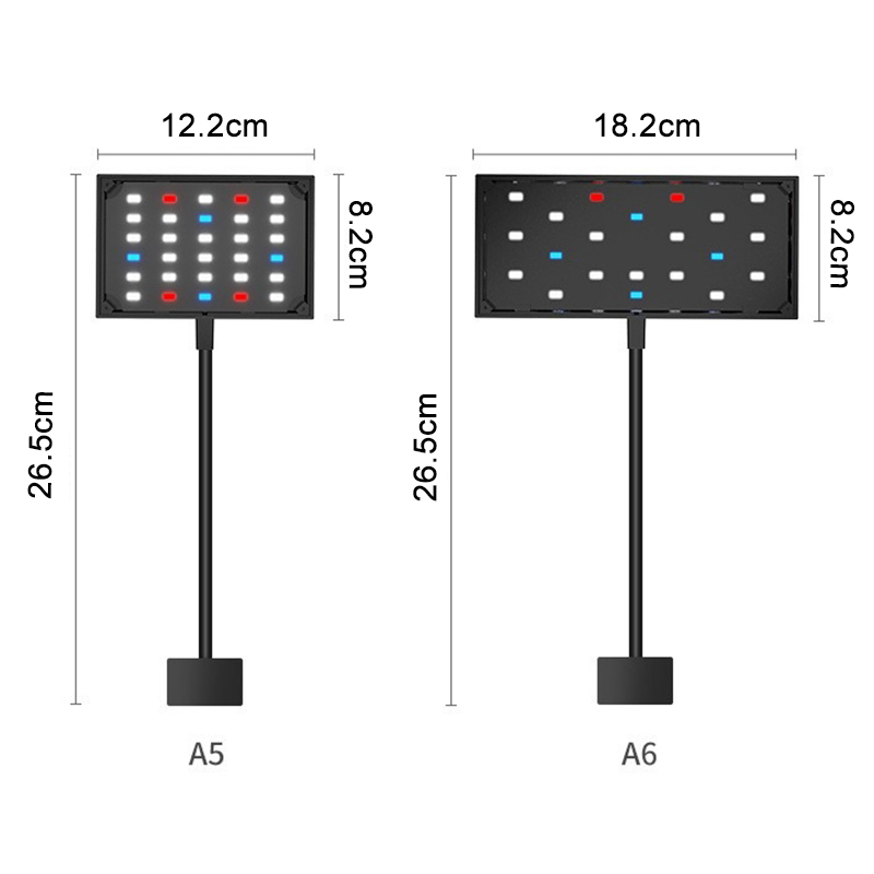 Lampu LED Akuarium USB Spektru - Aquarium Plant Grow Light ulasan dan harga