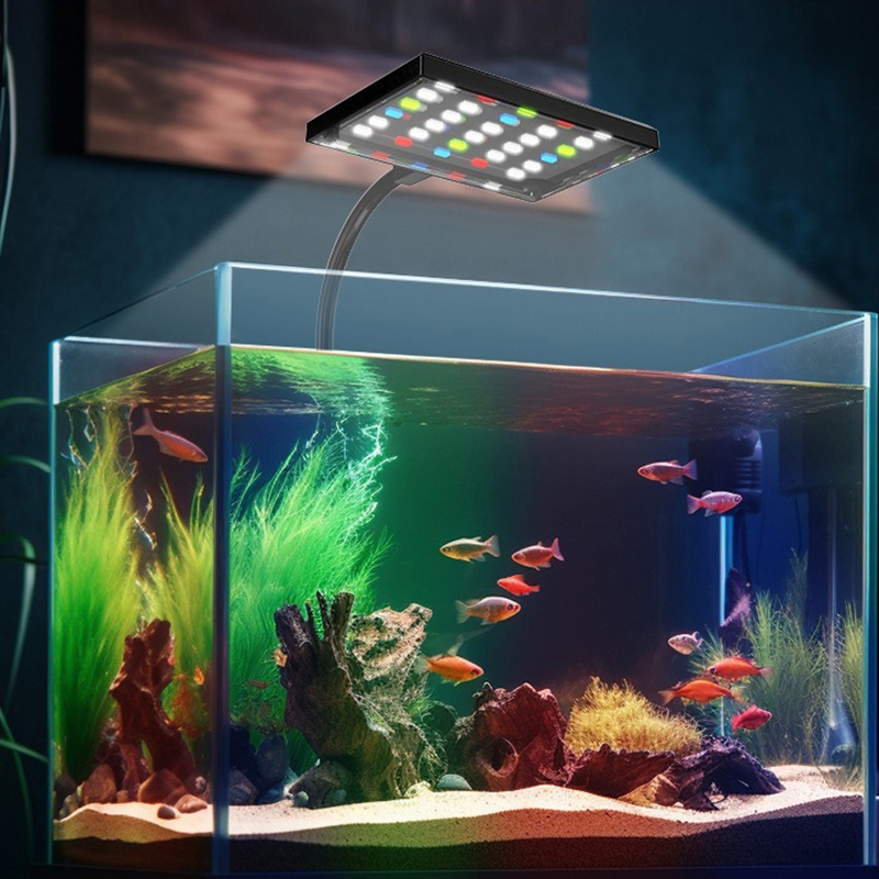Lampu LED Akuarium USB Spektru - Aquarium Plant Grow Light ulasan dan harga