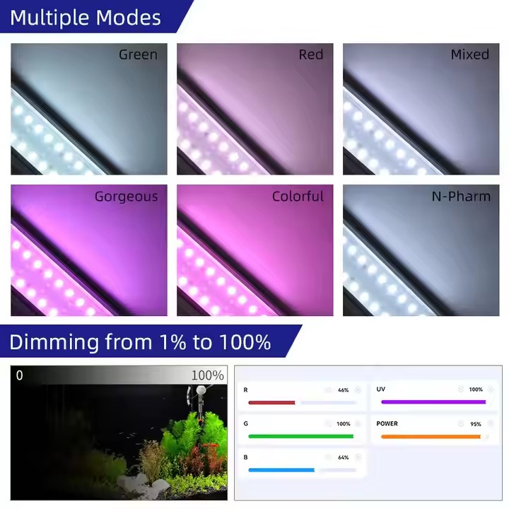 Lampu Akuarium WEEK AQUA Seri  - Aquarium Plant Live ulasan dan harga