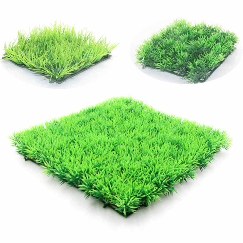 Tanaman Rumput Hijau Buatan Ru - Aquarium Plant Grass ulasan dan harga