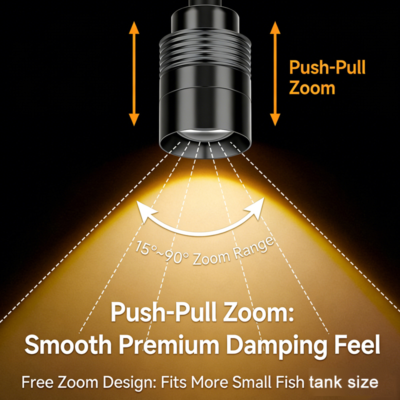 Lampu LED Akuarium 3W Amerika  - Aquarium Plant Grow Light ulasan dan harga
