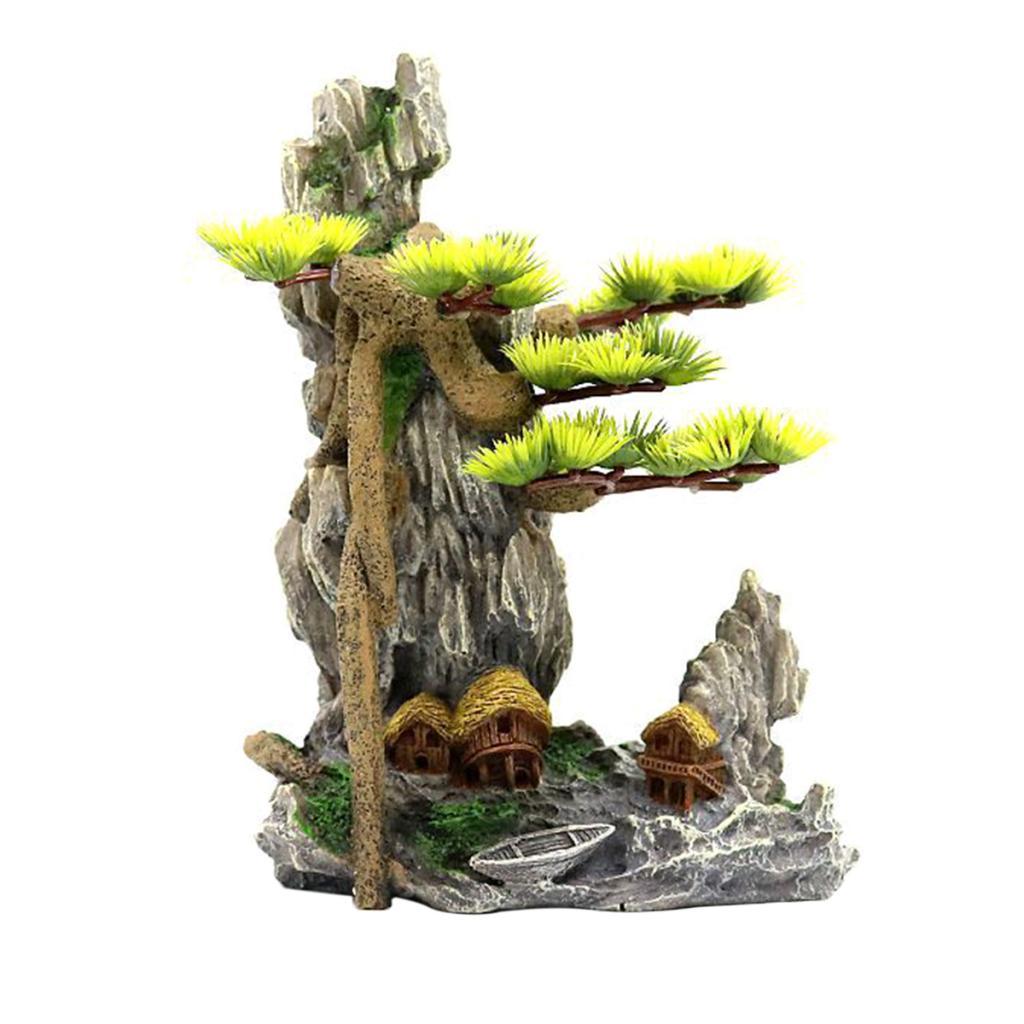 Gua Pohon Gua Reptil Gua Batan - Aquarium Planted Wood ulasan dan harga