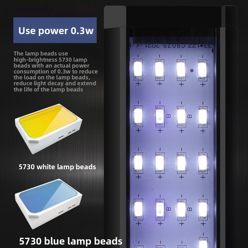 Lampu Akuarium LED Profesional - Aquarium Plant Grow Light ulasan dan harga