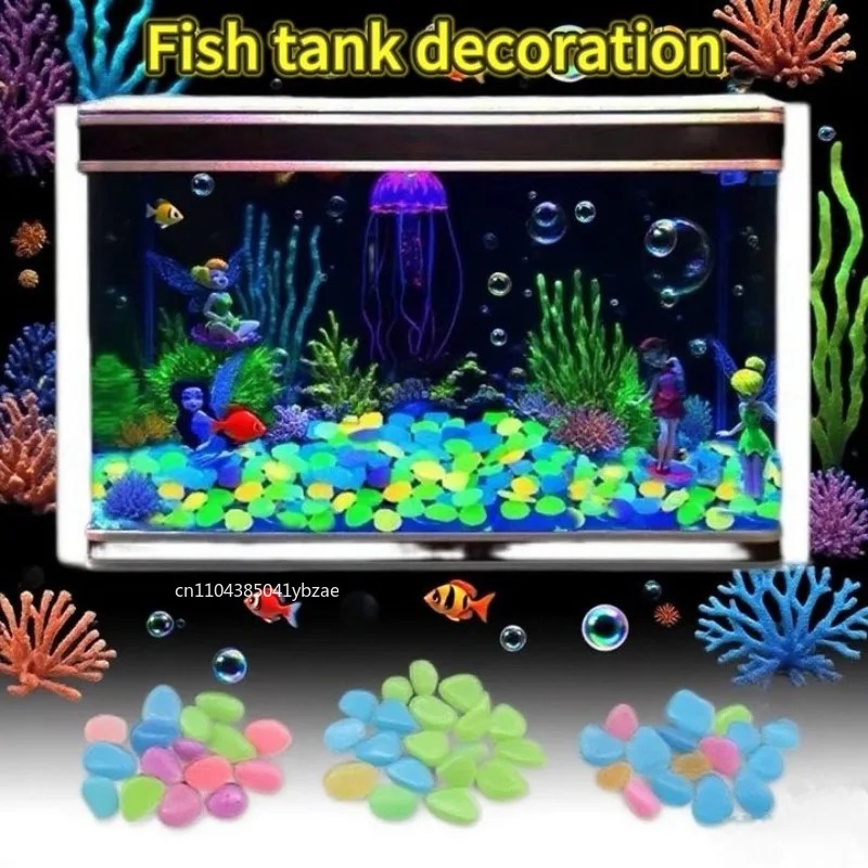 100-800 Buah Kerikil Menyala D - Aquarium Planted Plants ulasan dan harga