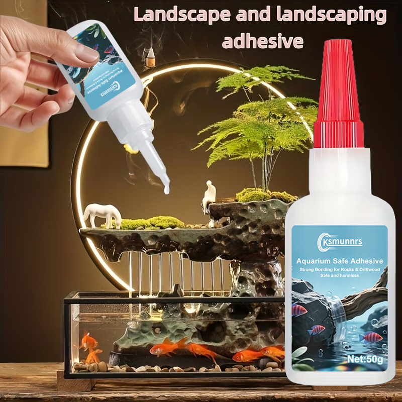 Lem Perekat Lanskap Akuarium,  - Aquarium Planted Wood ulasan dan harga