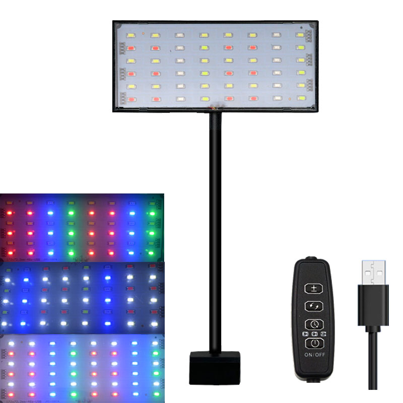 Lampu LED Spektrum Penuh untuk - Aquarium Plant Grow Light ulasan dan harga