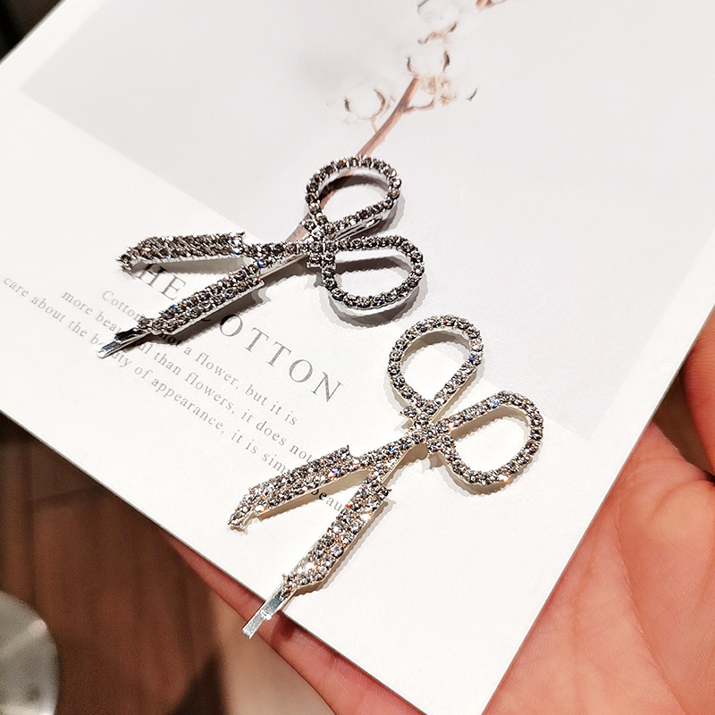 Baru Fashion Gunting Penuh Bor - Trimming Scissor Set ulasan dan harga