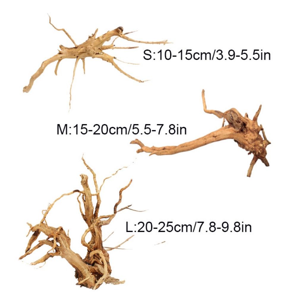 Pohon alami dekorasi akuarium  - Aquarium Planted Wood ulasan dan harga