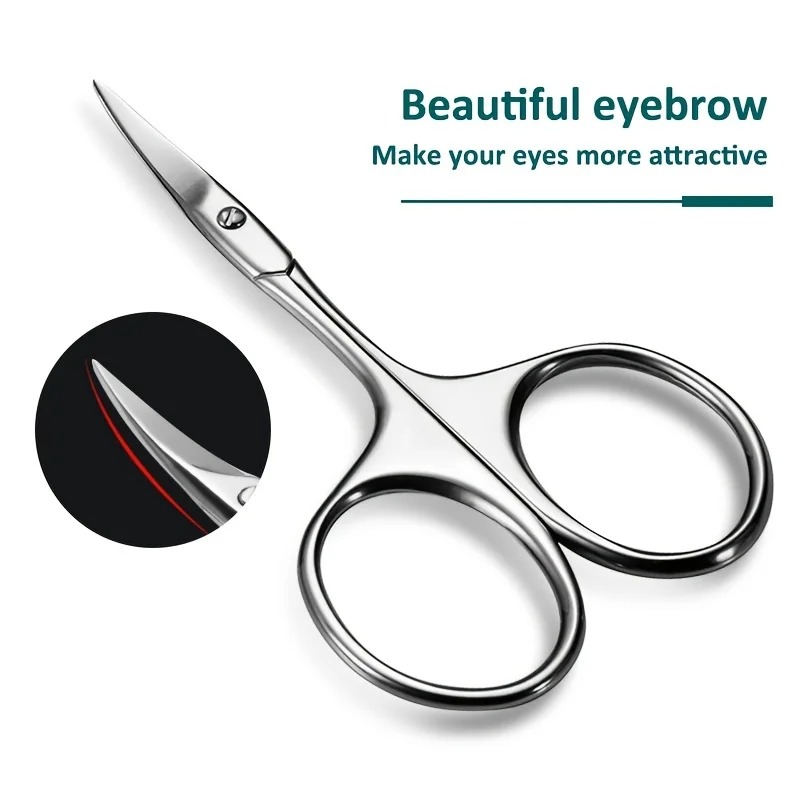 Gunting Alis Pisau Melengkung  - Trimming Scissor Set ulasan dan harga
