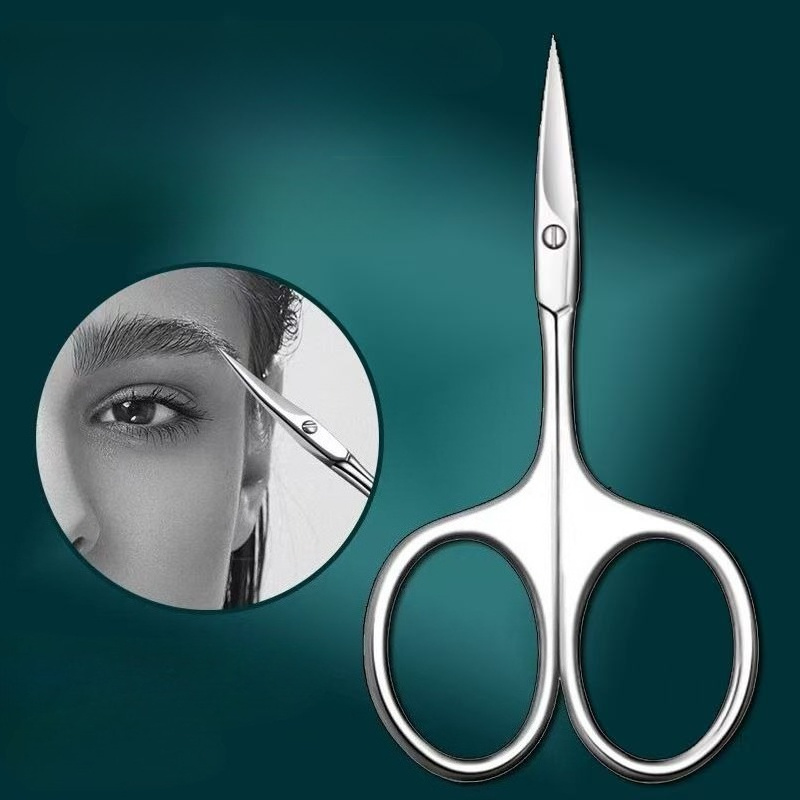 Gunting Alis Pisau Melengkung  - Trimming Scissor Set ulasan dan harga