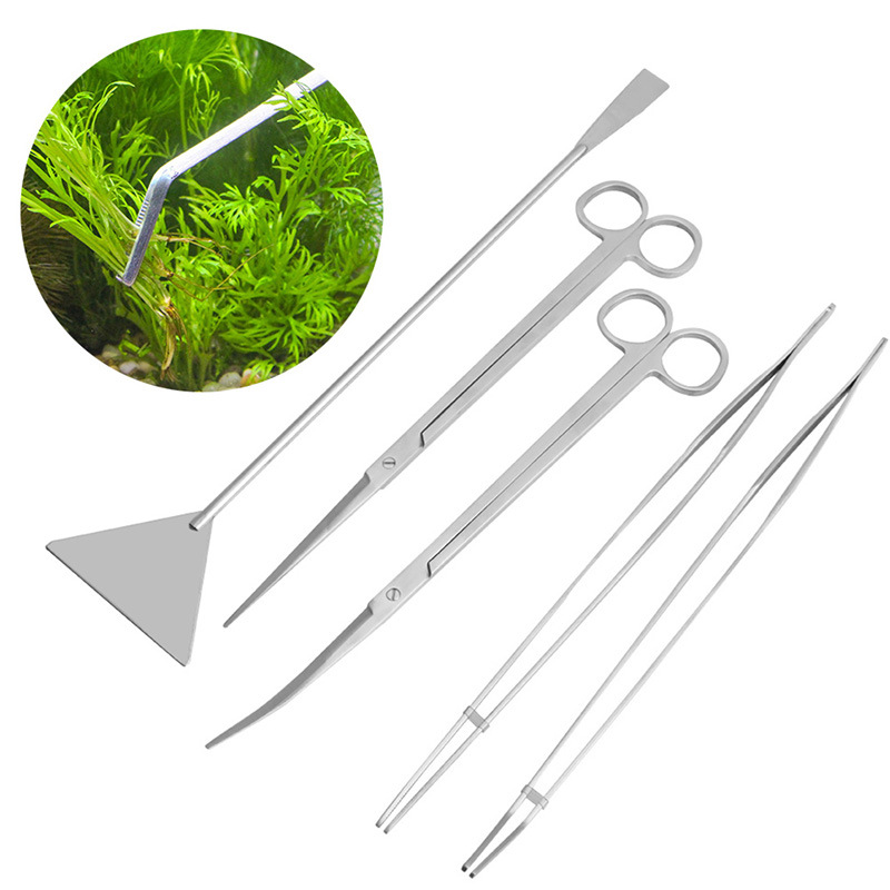 3/5 buah/set alat pembersih ak - Planted Aquarium Cleaning Kit ulasan dan harga