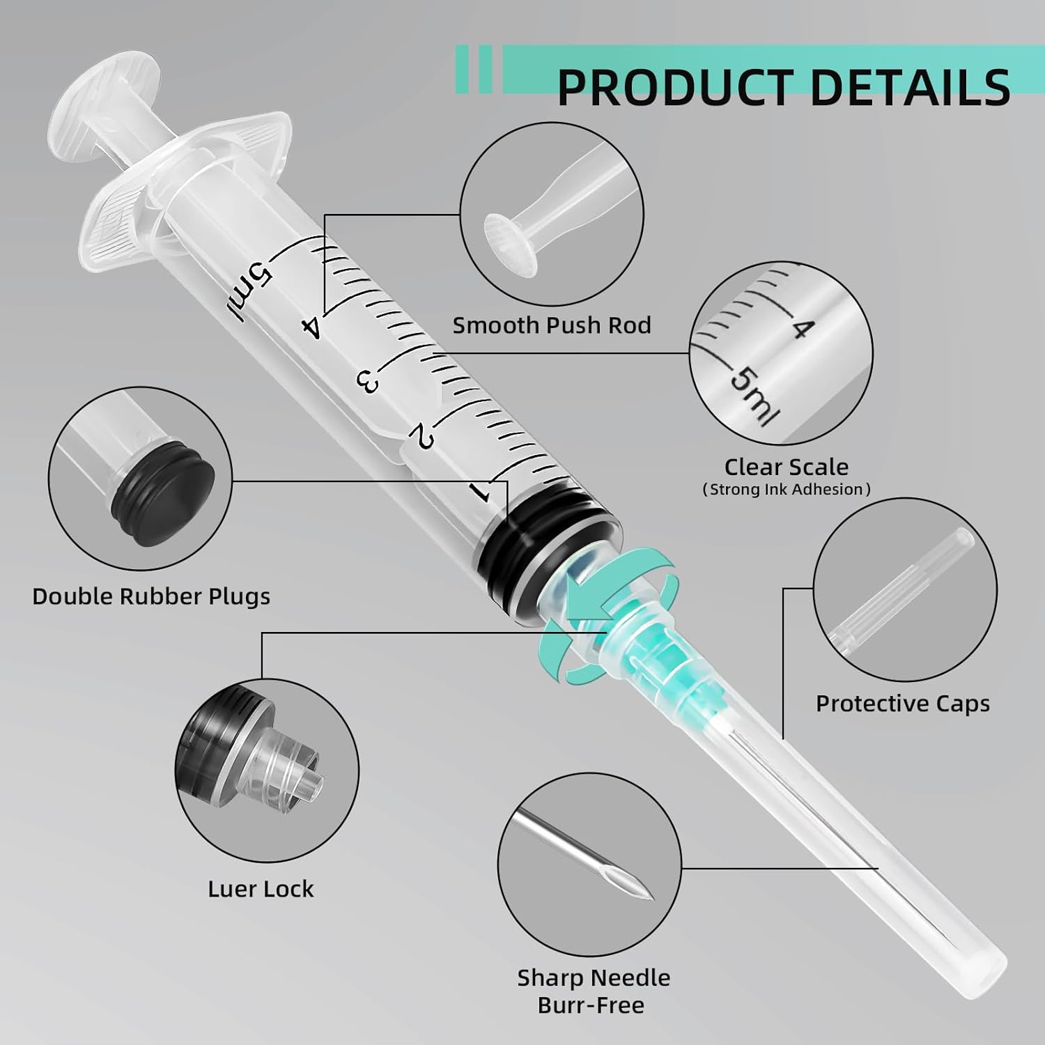 Suntik Luer Lock 5ml, Cocok un - Aquarium Planted Plants ulasan dan harga