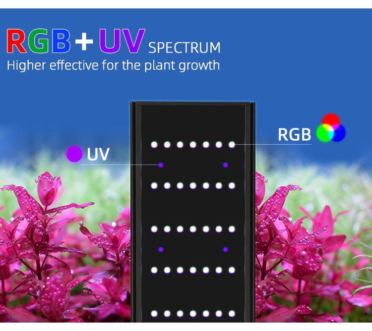 Lampu Led tanaman seri AQUA L, - Aquarium Plant Grow Light ulasan dan harga