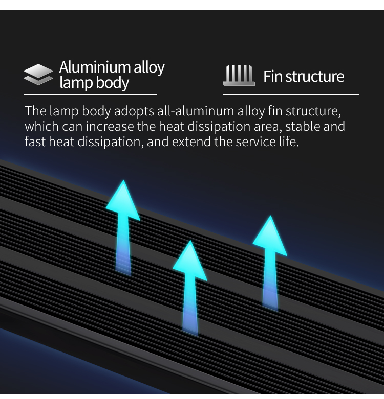 Lampu Led tanaman seri AQUA L, - Aquarium Plant Grow Light ulasan dan harga