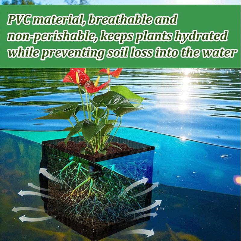4 Buah Keranjang Tanam Kolam J - Aquarium Planted Plants ulasan dan harga