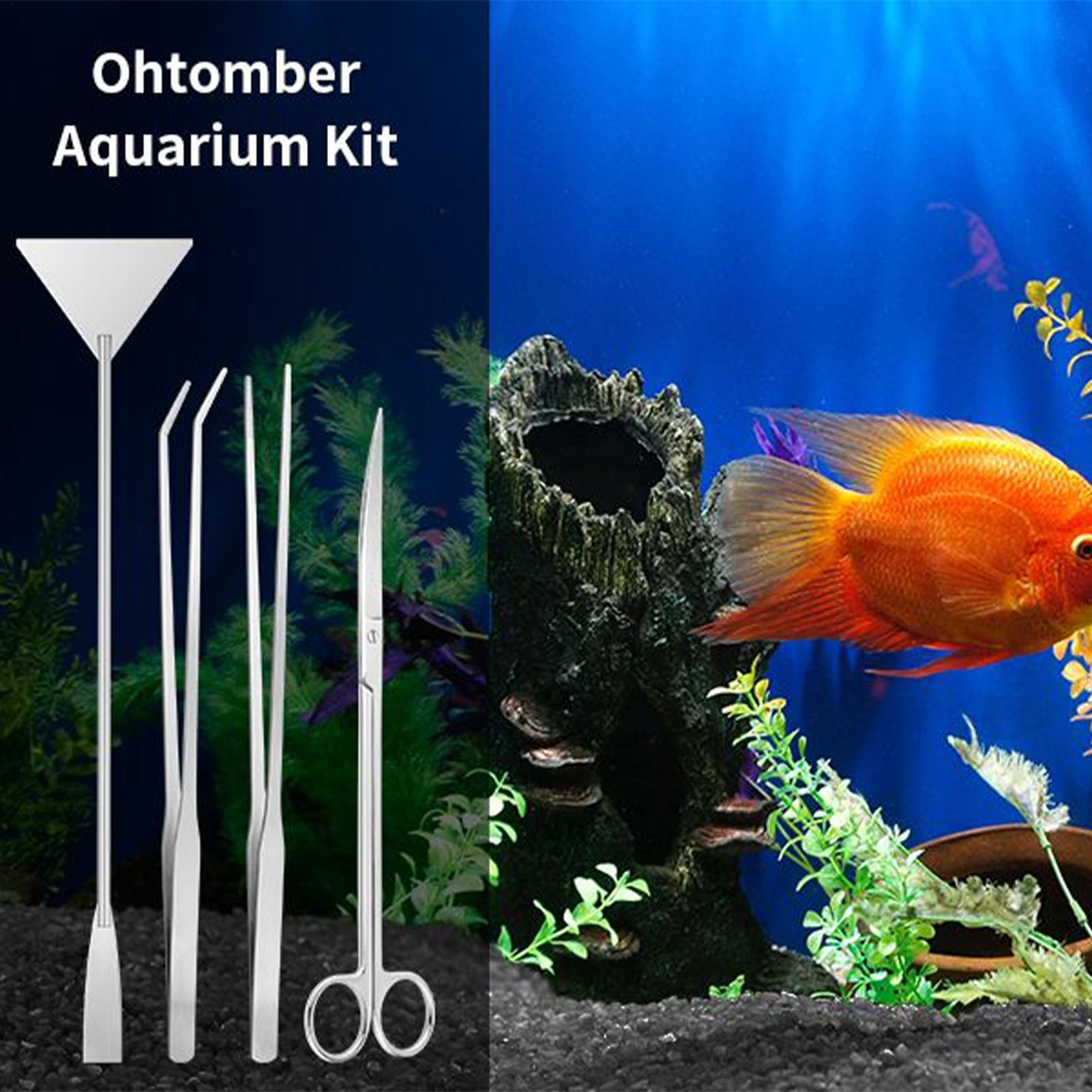 4 Buah Kit Alat Akuarium Set P - Planted Aquarium Cleaning Kit ulasan dan harga