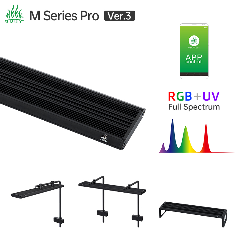 Lampu Akuarium LED UV RGB Seri - Aquarium Plant Grow Light ulasan dan harga