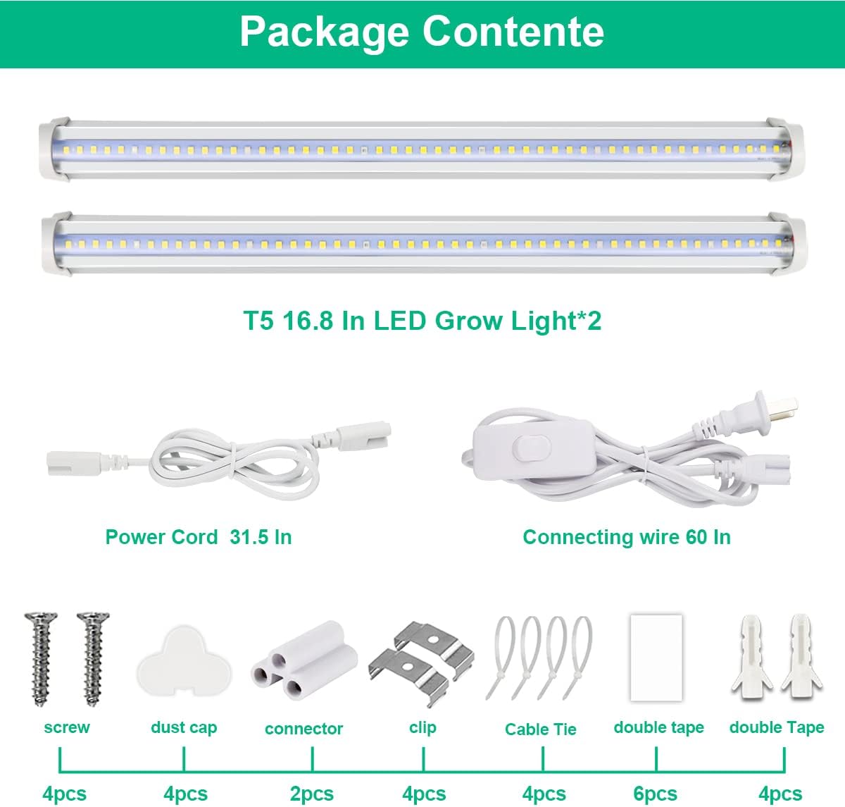 Lampu Tanam LED Spektrum Penuh - Aquarium Plant Seeds ulasan dan harga
