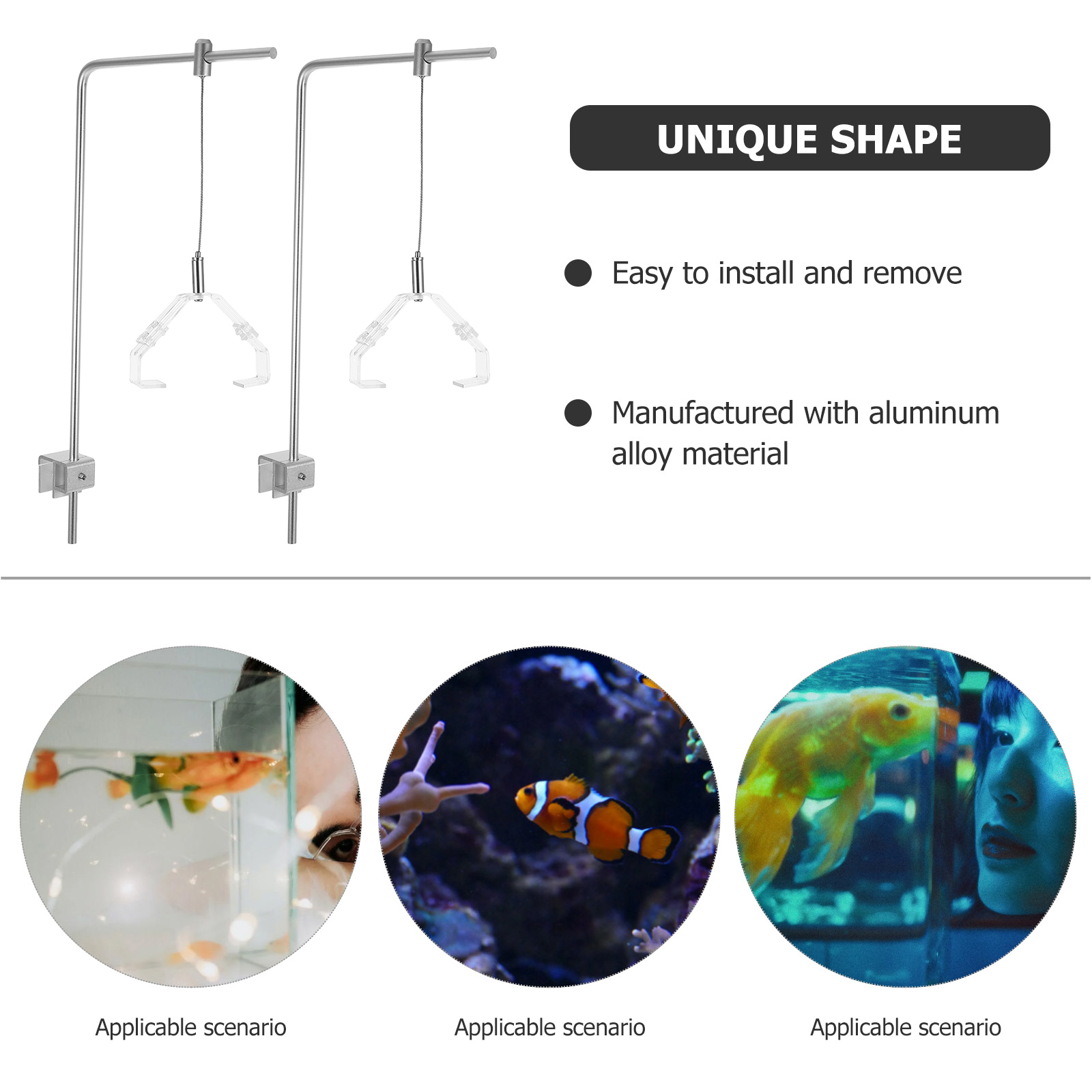 2 Buah Dudukan Lampu Akuarium  - Aquarium Plant Light ulasan dan harga