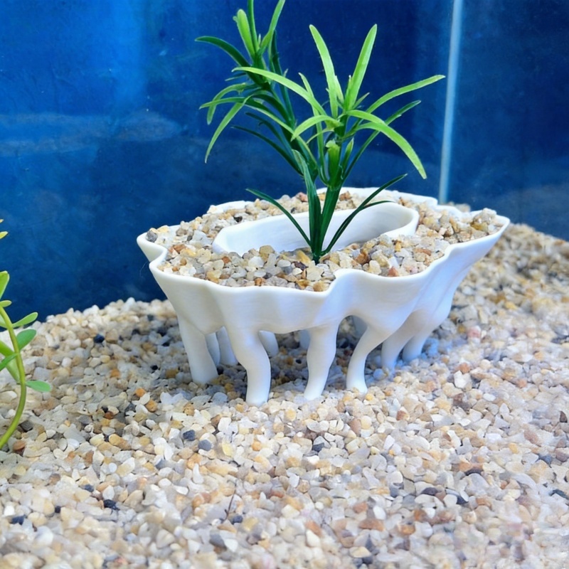 Tanaman akuarium cetak 3D berb - Aquarium Planted Wood ulasan dan harga