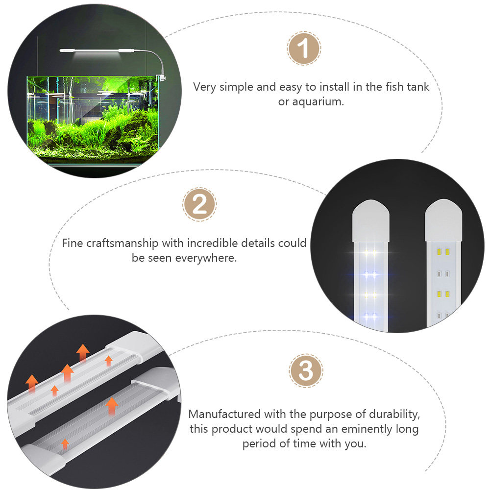 1 Buah Lampu Akuarium Lampu Kl - Aquarium Planted Setup ulasan dan harga