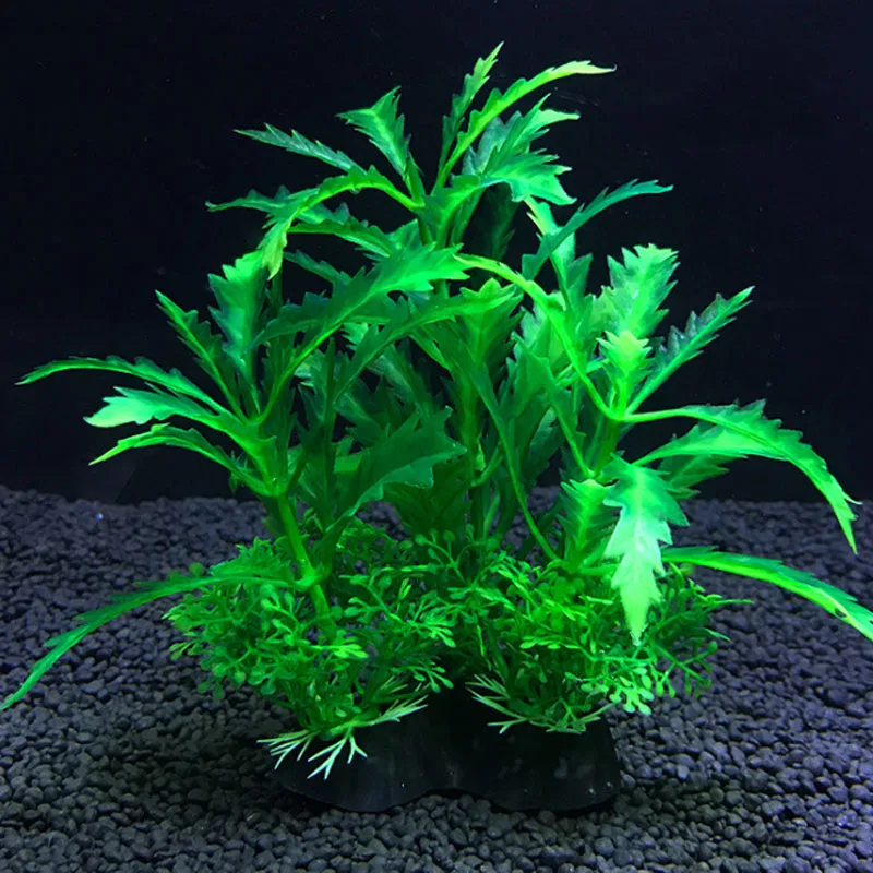 Aquarium Buatan Dekorasi Tanam - Aquarium Plant Live ulasan dan harga