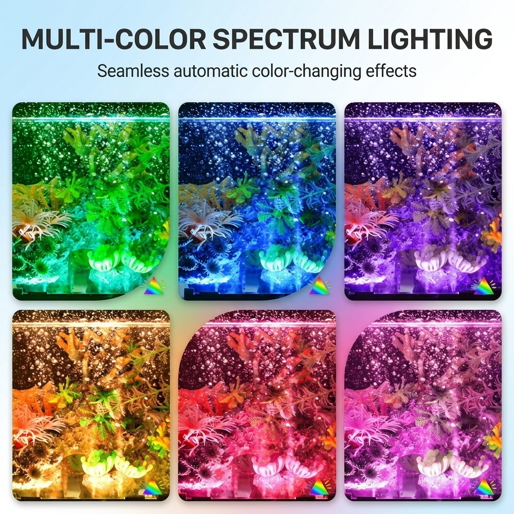 Lampu Gelembung Udara Akuarium - Aquarium Plant Grow Light ulasan dan harga
